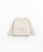 Load image into Gallery viewer, Heathered Oat Pocket Sweater
