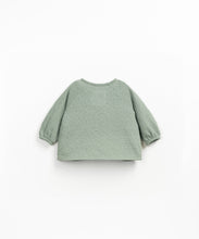 Load image into Gallery viewer, Sage Wrap Pointelle Sweater
