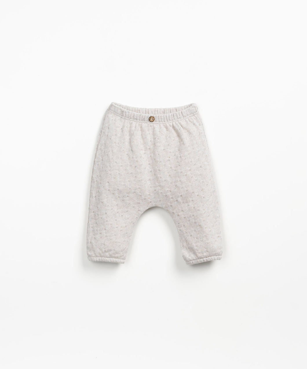 Stone Pointelle Joggers