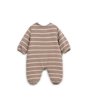 Load image into Gallery viewer, Mocha Stripe Coverall
