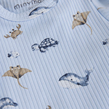Load image into Gallery viewer, Sea Life Rib Bodysuit
