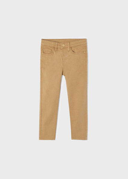 Khaki Slim Fit Boys Pant