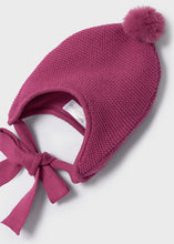 Load image into Gallery viewer, Cranberry Knit Line Jacket &amp; Hat Set
