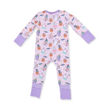 Load image into Gallery viewer, Halloween Monster Dress Up 2-Way Zipper Romper
