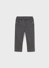 Load image into Gallery viewer, Grey Double-Heart Stitch Jeggings
