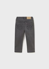 Load image into Gallery viewer, Grey Double-Heart Stitch Jeggings

