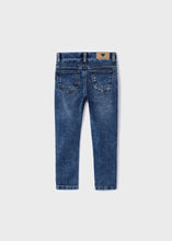 Load image into Gallery viewer, Medium Washed Skinny Fit High Waisted Denim
