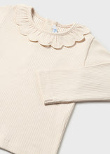 Load image into Gallery viewer, Petal Collar Long Sleeve Top
