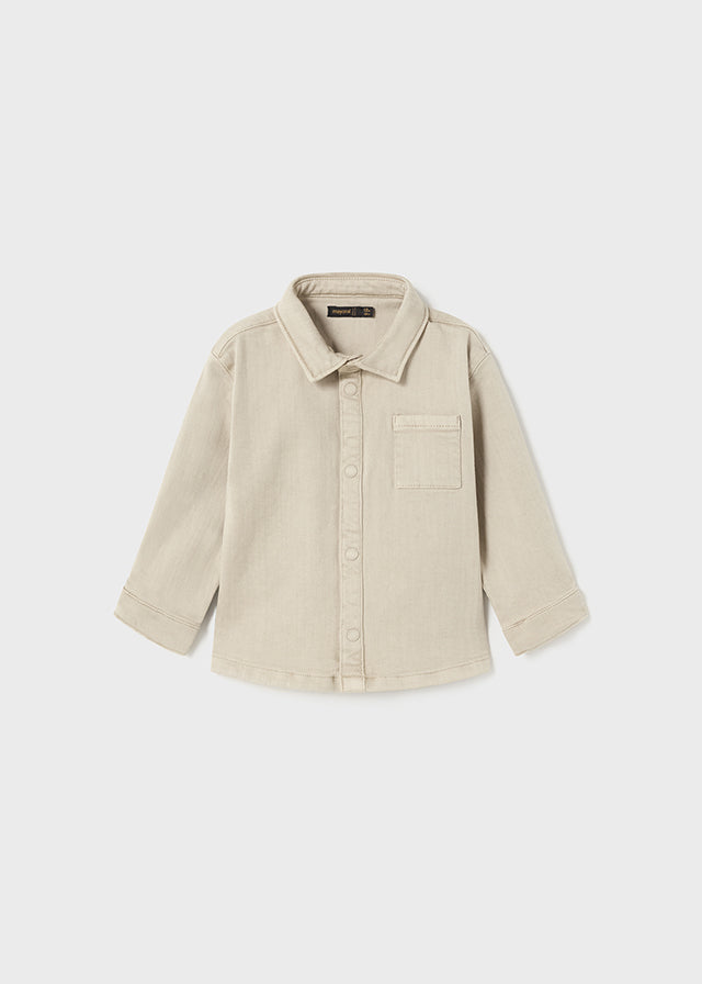 Light Khaki Shacket