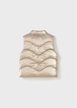 Load image into Gallery viewer, Taupe/Blush Metallic Reversible Vest
