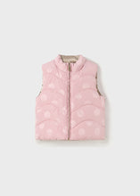 Load image into Gallery viewer, Taupe/Blush Metallic Reversible Vest
