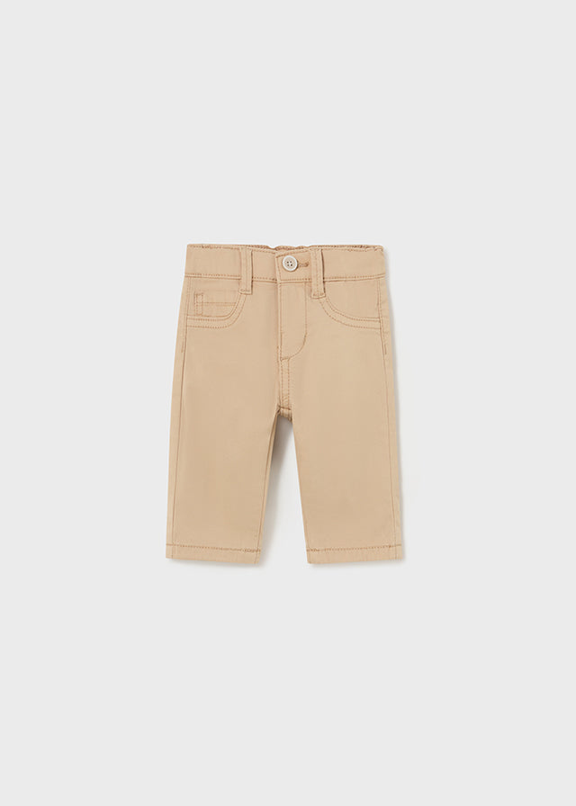 Light Khaki Twill Trousers