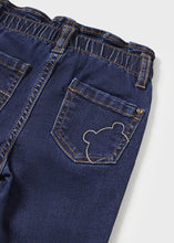 Load image into Gallery viewer, Dark Wash Paper-Bag Waist Denim
