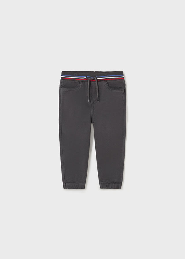 Charcoal Grey Stretch Jogger Pant