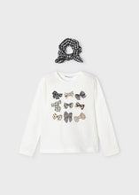 Load image into Gallery viewer, Bows Tee &amp; Scrunchie Set
