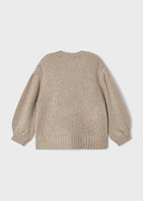 Load image into Gallery viewer, Taupe Shimmer Knit Sweater
