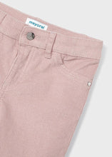 Load image into Gallery viewer, Shimmer Pink Cord Skinny Fit Pant
