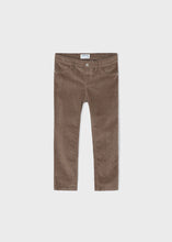 Load image into Gallery viewer, Shimmer Brown Cord Skinny Fit Pant
