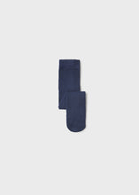 Load image into Gallery viewer, Navy Baby Girl Tights
