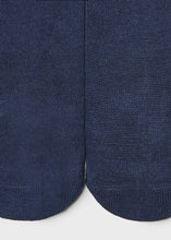Load image into Gallery viewer, Navy Baby Girl Tights
