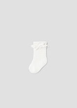 Load image into Gallery viewer, Cream Knee Boot Socks
