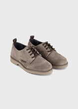 Load image into Gallery viewer, Taupe Oxford Lace Up Dress Shoe
