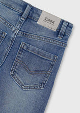 Load image into Gallery viewer, Medium Wash Slim Fit Denim Jeans
