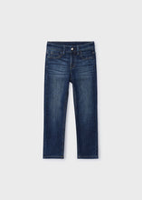 Load image into Gallery viewer, Dark Wash Slim Fit Denim Jeans
