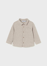 Load image into Gallery viewer, Taupe Plaid Collared Button Up
