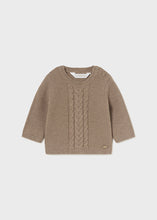 Load image into Gallery viewer, Mocha Textured Knit Sweater
