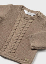 Load image into Gallery viewer, Mocha Textured Knit Sweater
