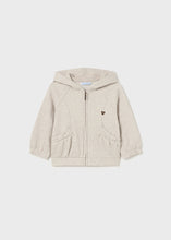 Load image into Gallery viewer, Natural Shimmer Hooded Jacket

