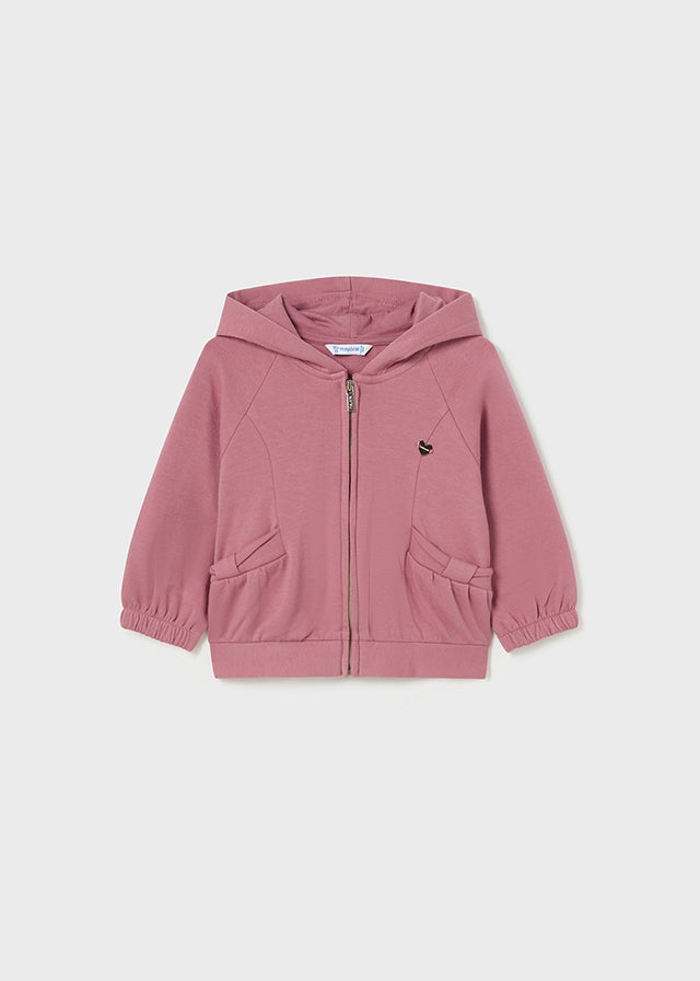 Deep Rose Hooded Jacket