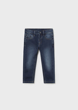 Load image into Gallery viewer, Baby Boy Dark Wash Slim Fit Stretch Denim
