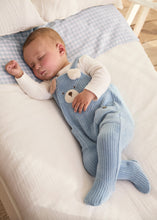 Load image into Gallery viewer, Baby Blue Bear Overalls
