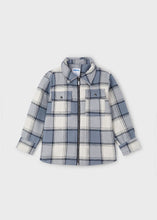 Load image into Gallery viewer, Winter Blue Plaid Shacket
