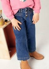 Load image into Gallery viewer, Girls Wide Leg Pocket Jeans
