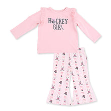 Load image into Gallery viewer, Bowtiful Hockey Stripe 2pc Set
