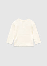 Load image into Gallery viewer, Natural Bow Long Sleeve Top
