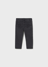Load image into Gallery viewer, Washed Grey Flower Stitch Jegging
