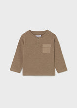 Load image into Gallery viewer, Carmel Pocket Long Sleeve Top
