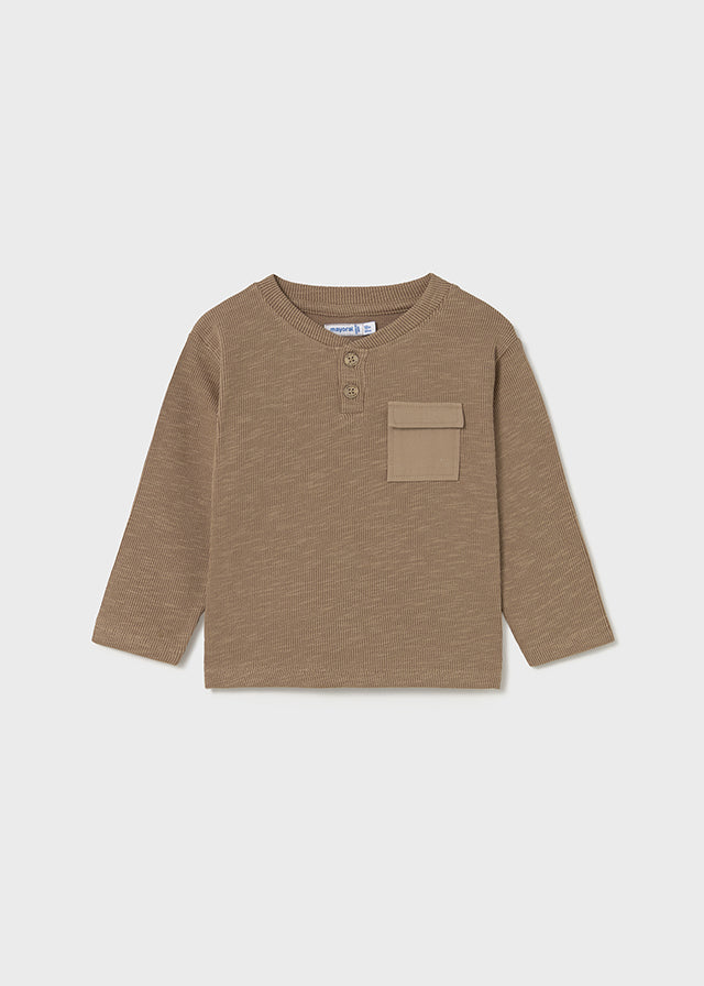 Carmel Pocket Long Sleeve Top
