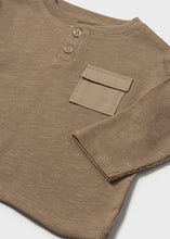 Load image into Gallery viewer, Carmel Pocket Long Sleeve Top
