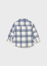 Load image into Gallery viewer, Baby Boy Winter Blue Shacket
