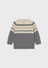 Load image into Gallery viewer, Heathered Grey Mix Knit Sweater
