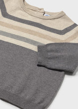 Load image into Gallery viewer, Heathered Grey Mix Knit Sweater
