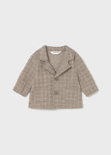 Load image into Gallery viewer, Taupe Stitch Plaid Sport Coat
