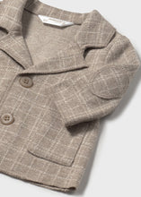 Load image into Gallery viewer, Taupe Stitch Plaid Sport Coat
