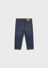 Load image into Gallery viewer, Dark Wash Slim Fit Basic Jeans
