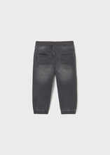 Load image into Gallery viewer, Washed Grey Pull On Jogger Pant
